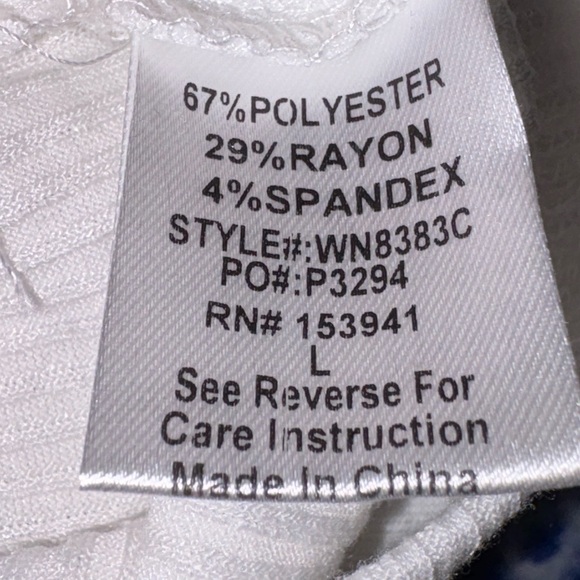 Timing White One-Shoulder Ribbed Top - Picture 5 of 5